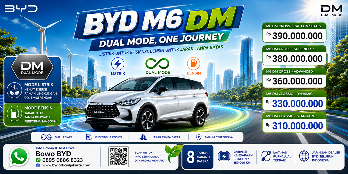 BYD M6 DM BANNER